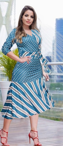 Party Wear Blue Color Full Stitched Rayon Digital Printed Gown For Women