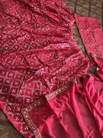Absorbing Red Color Wedding Wear Banglori Silk Designer Embroidered Work Lehenga Choli