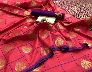 Bewildering Black Color Banarasi Silk Saree Design Online For Women